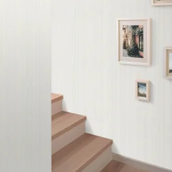 Vliestapete Streifen Muster Creme Grau Blau 10588-14