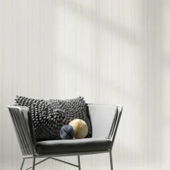 Vliestapete Streifen Muster Creme Grau Blau 10588-14
