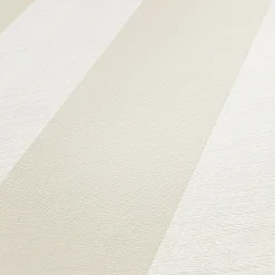 Vliestapete Streifen Muster Cremeweiß Beige 3140-55