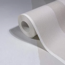 Vliestapete Streifen Muster Modern Creme Beige 82564