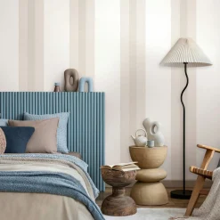 Vliestapete Streifen Muster Modern Creme Beige 82564