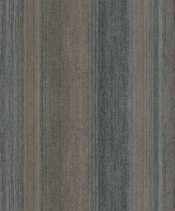 Vliestapete Streifen Struktur Glanz braun kupfer 32838