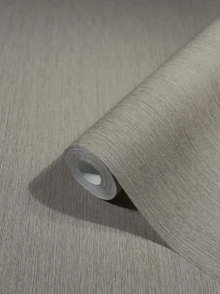 Vliestapete Streifen Struktur taupe 32840