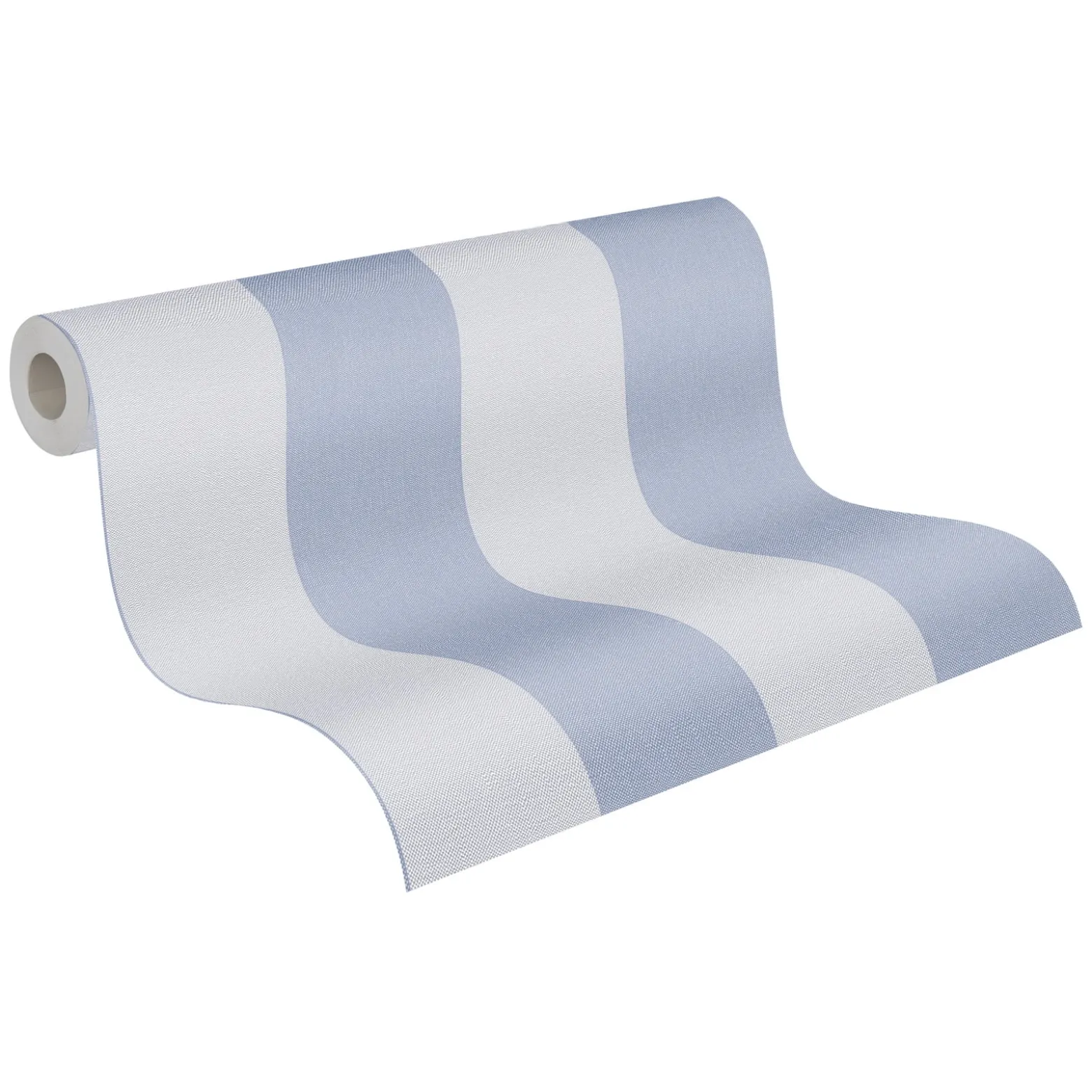 Vliestapete Streifen Struktur Blau Lila 3979-04