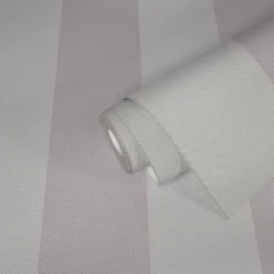 Vliestapete Streifen Struktur Grau Beige 3979-73