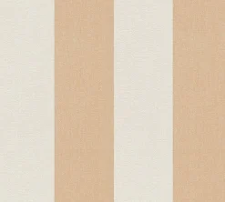Vliestapete Streifen Struktur Gelb Creme 3979-42