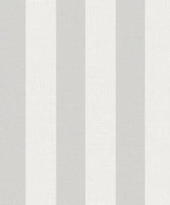 Vliestapete Streifen Textil Optik Grau Glitzer MN4006