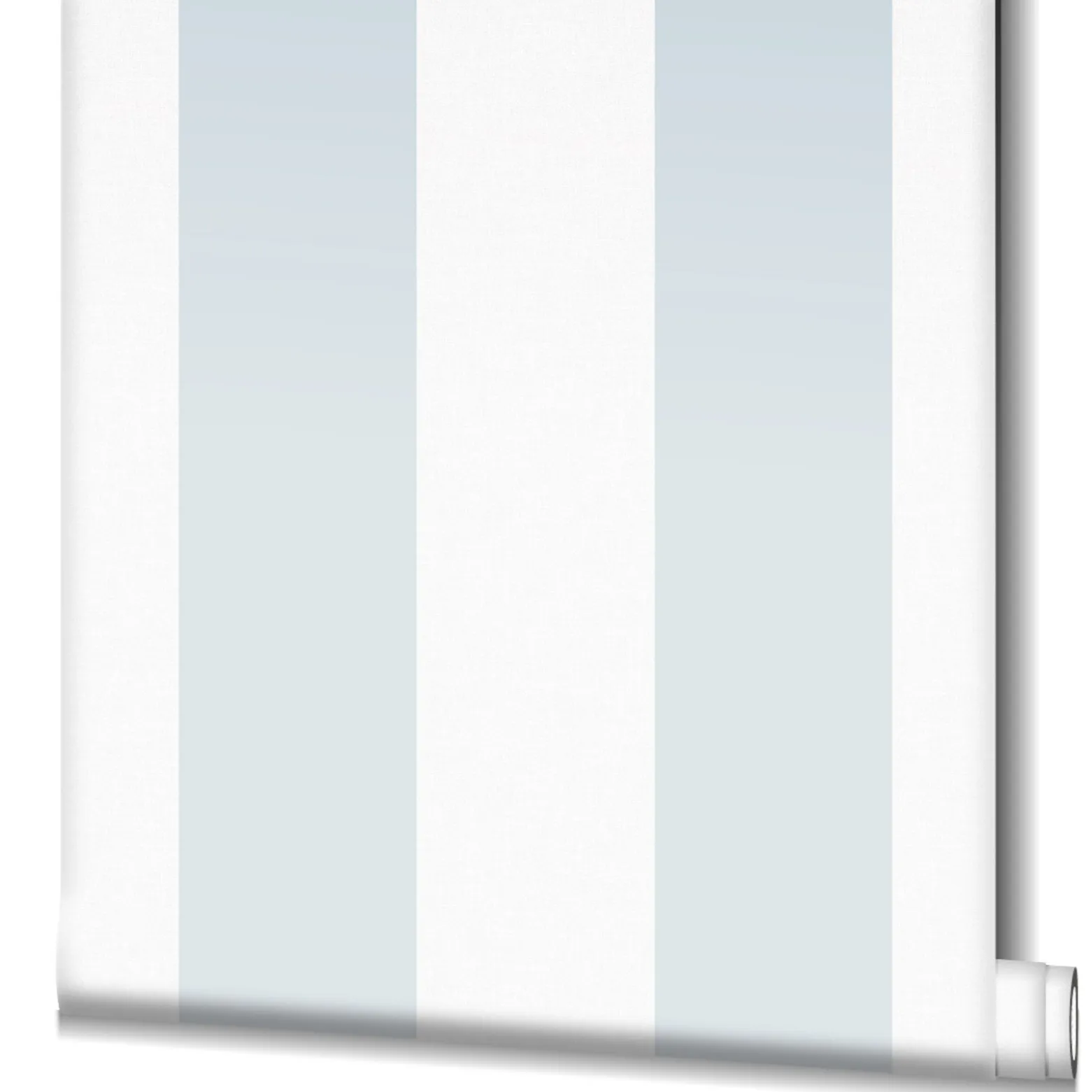 Vliestapete Streifen Textil Optik Blau Weiß 47635