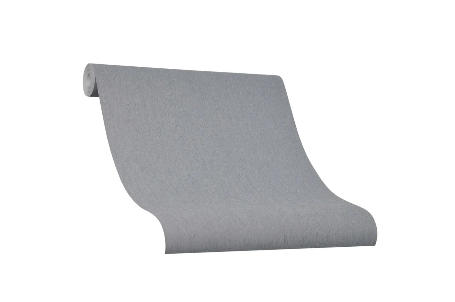 Vliestapete Streifen Uni grau-silber Marburg 32269