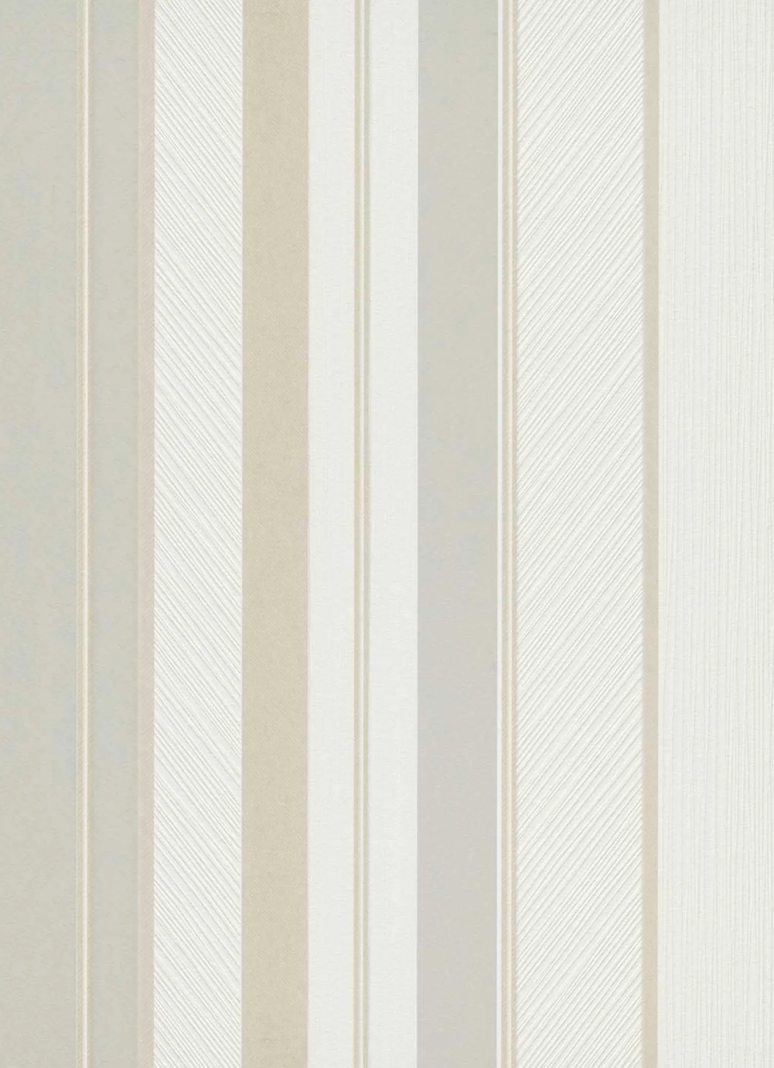 Vliestapete Streifen weiß grau beige 10139-31