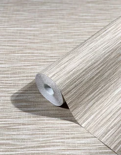 Vliestapete Striche Natur Struktur beige 33316