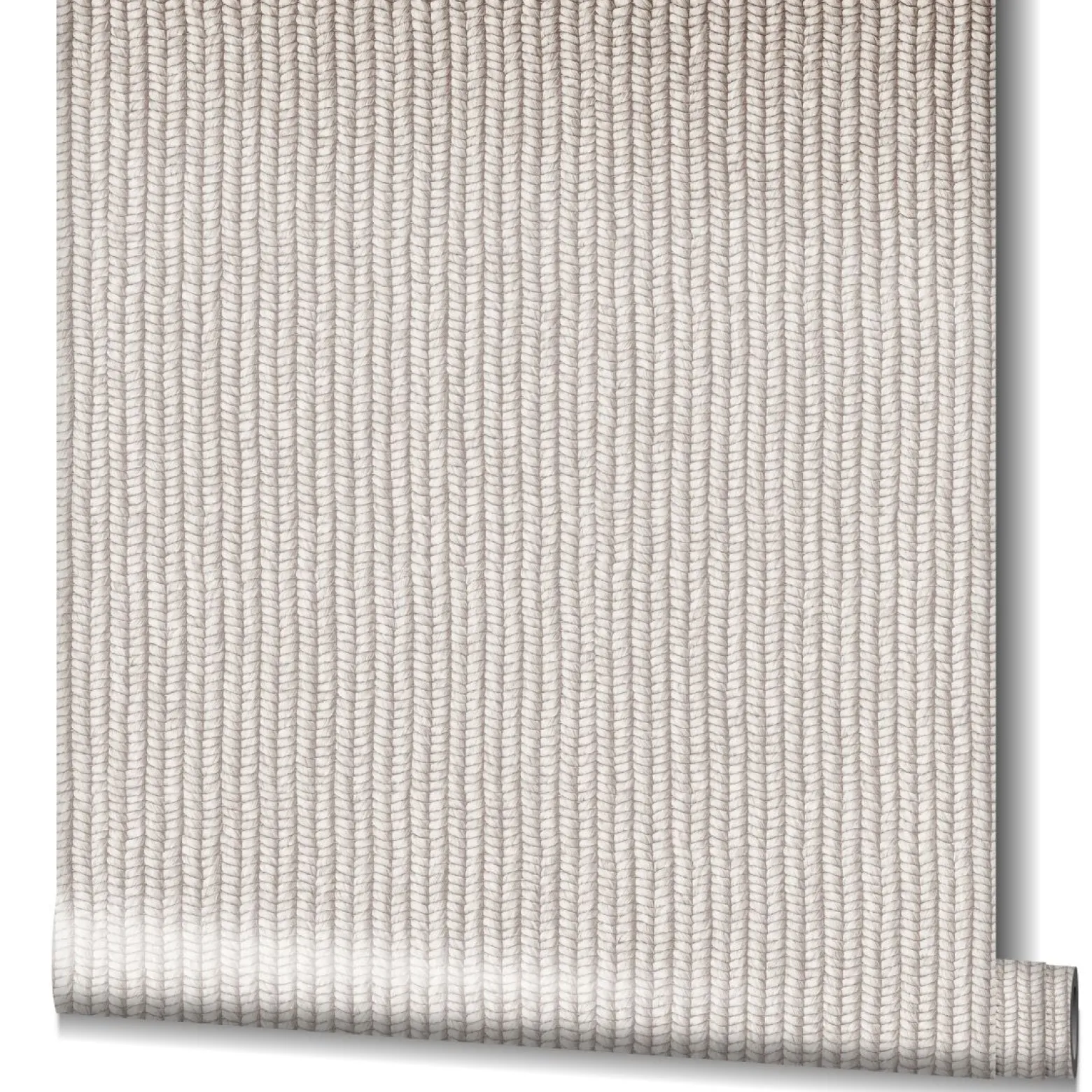 Vliestapete Strick Muster 3D-Optik Grau Braun 47485