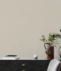 Vliestapete Struktur Beige Silber Metallic 39026-2