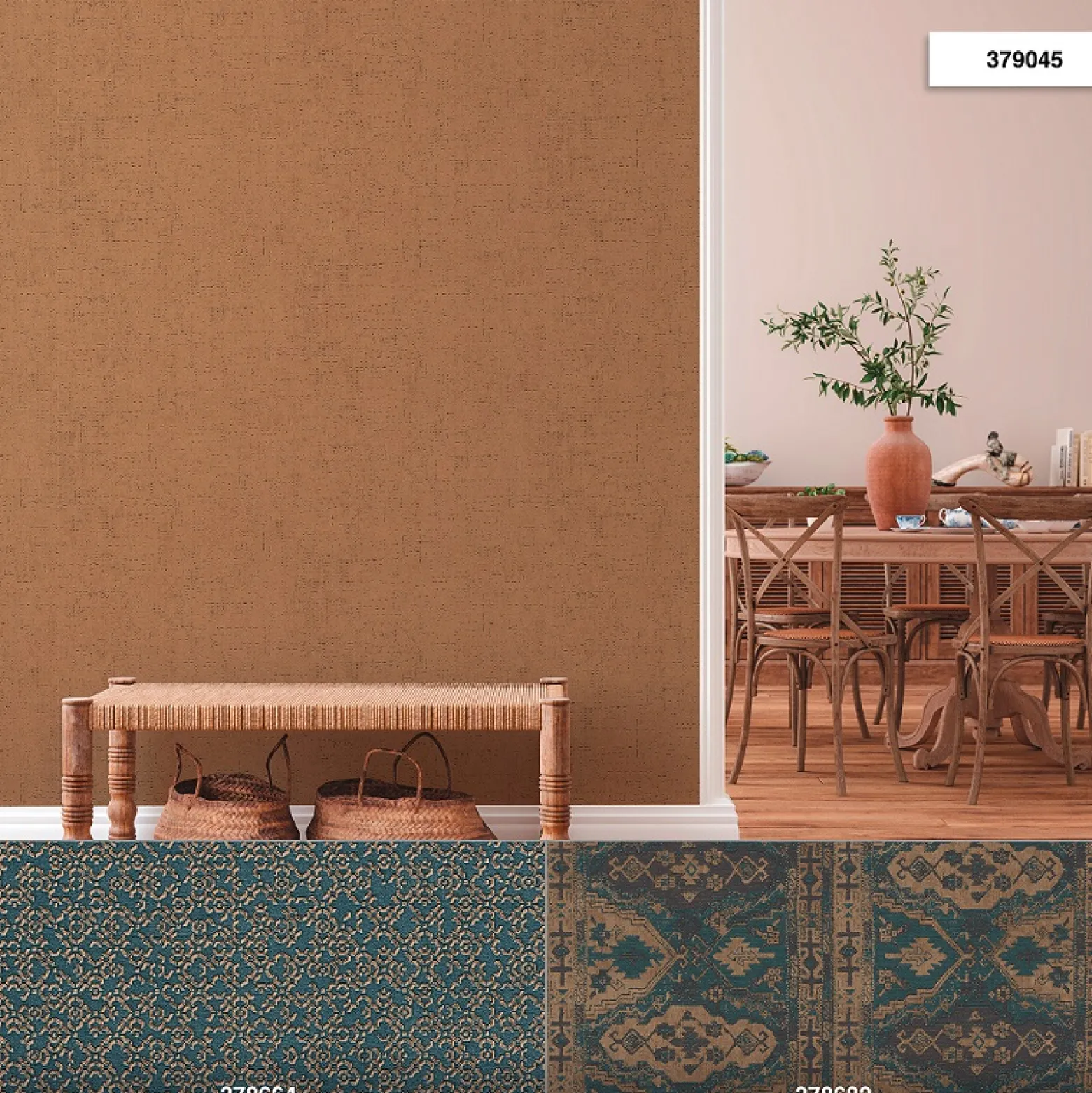 Vliestapete Struktur Design braun 37904-5