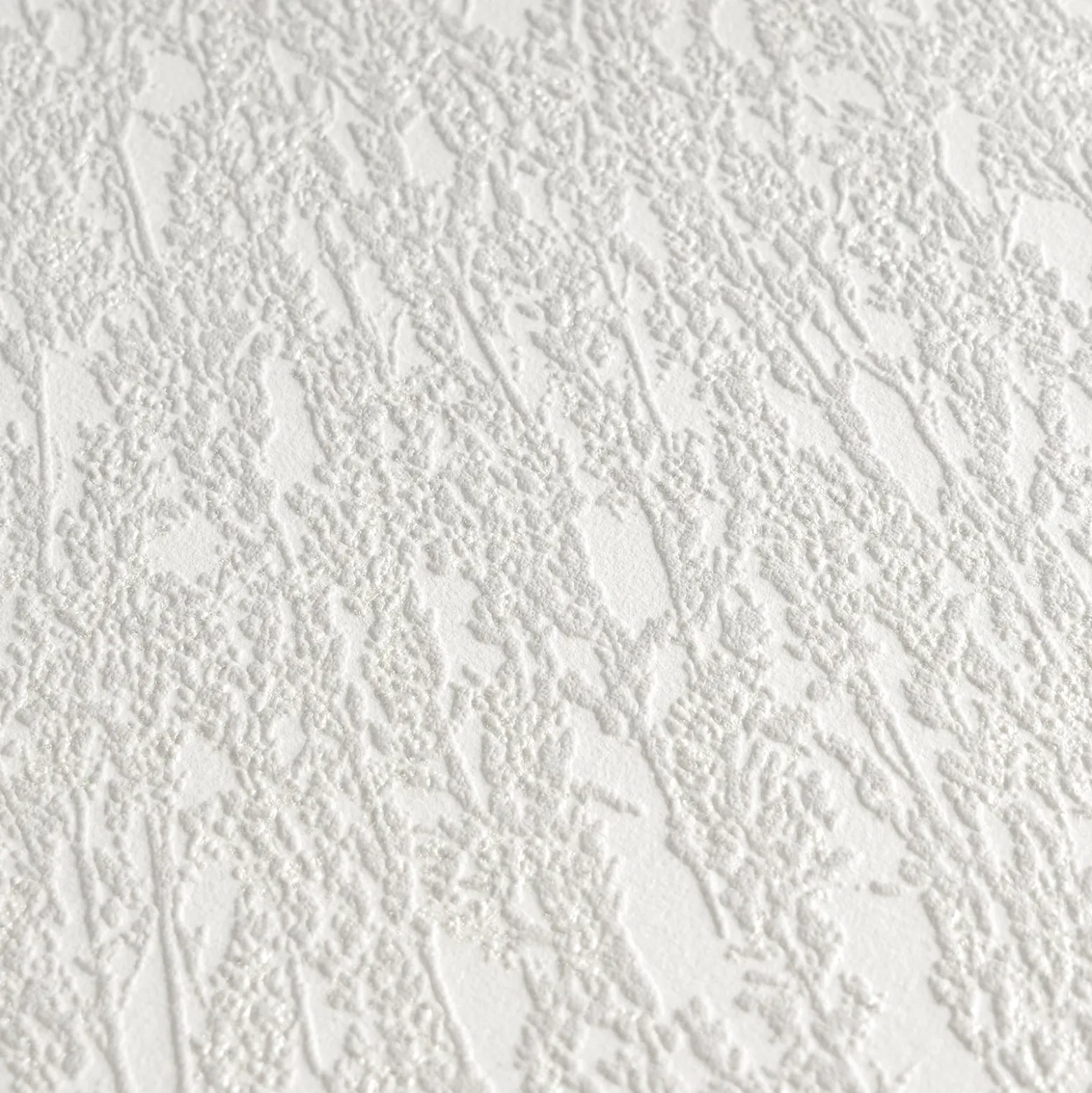 Vliestapete Struktur Floral Grau Creme Glitzer 79095-1