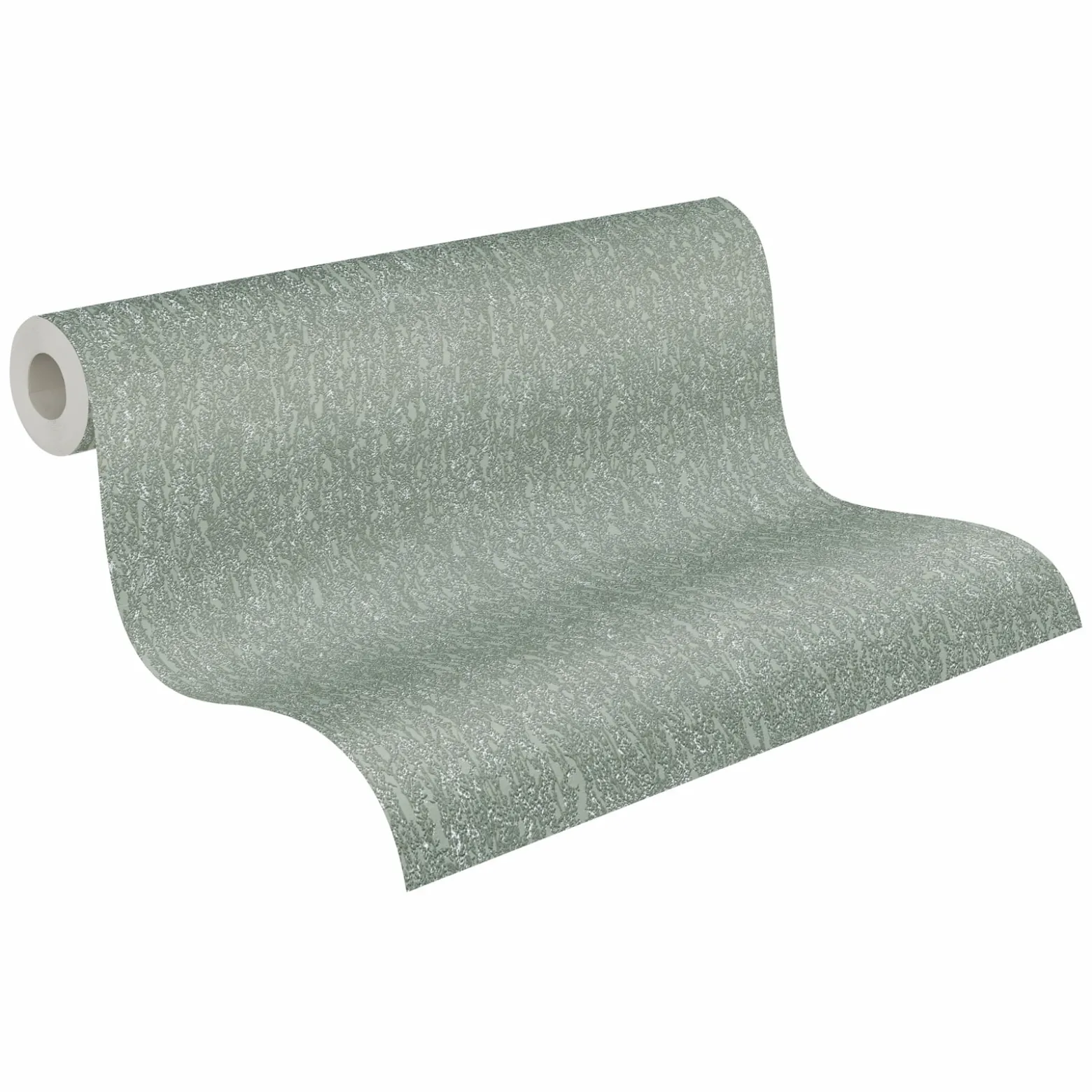 Vliestapete Struktur Floral Dunkelgrün Glitzer 79095-2