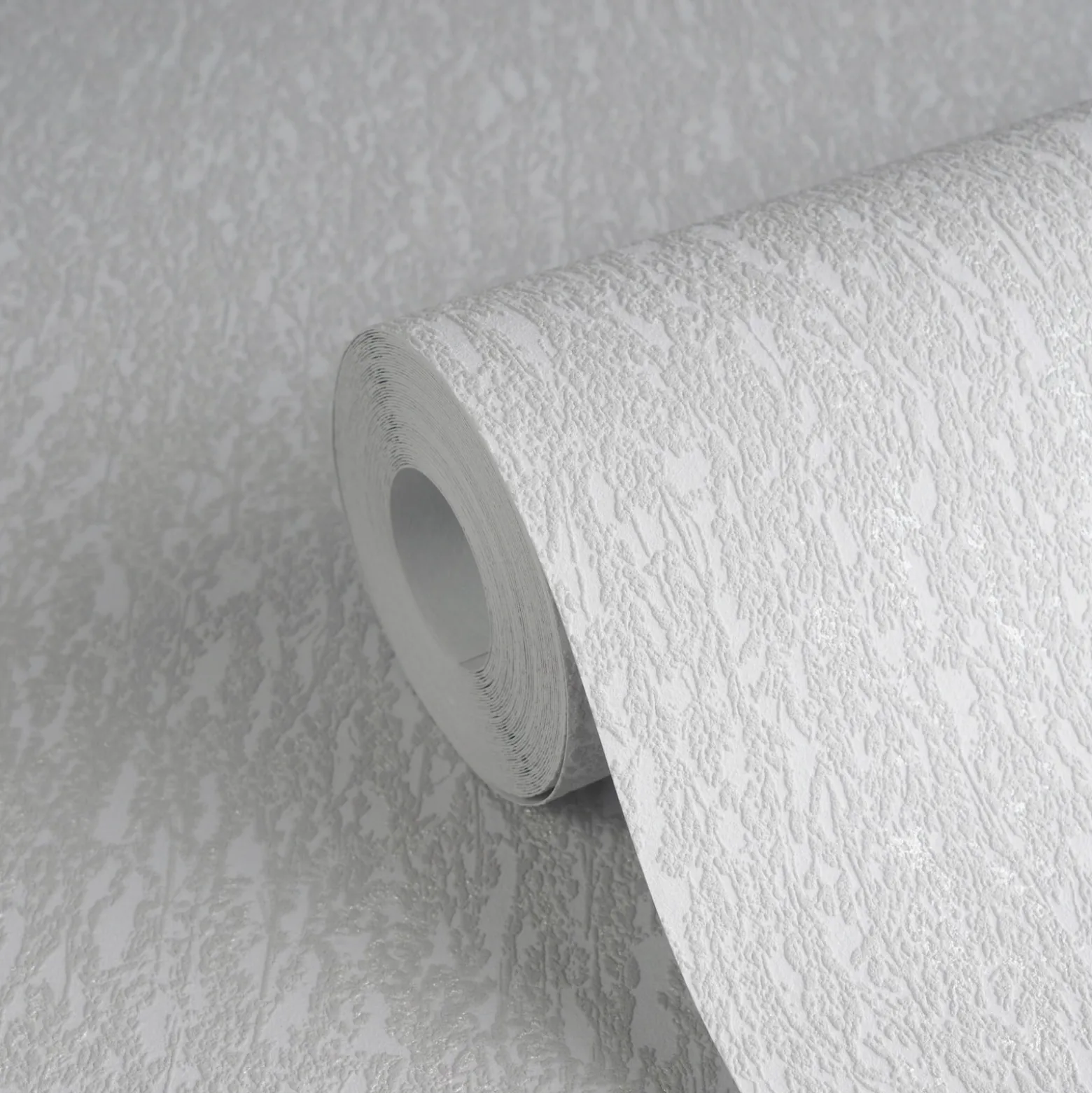 Vliestapete Struktur Floral Hellgrau Glitzer 79095-4