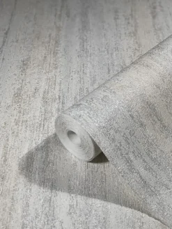 Vliestapete Struktur Glitzer grau beige Hailey 82228