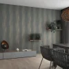 Vliestapete Struktur Glitzer anthrazit Hailey 82230