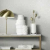 Vliestapete Struktur Granulat Creme Glitzer 86552