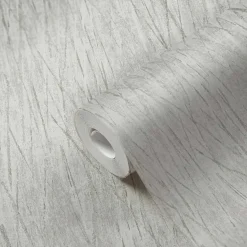 Vliestapete Struktur Grau Silber Metallic 38598-7
