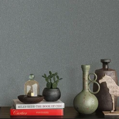 Vliestapete Struktur Grob Grau Silber Metallic 10341-47