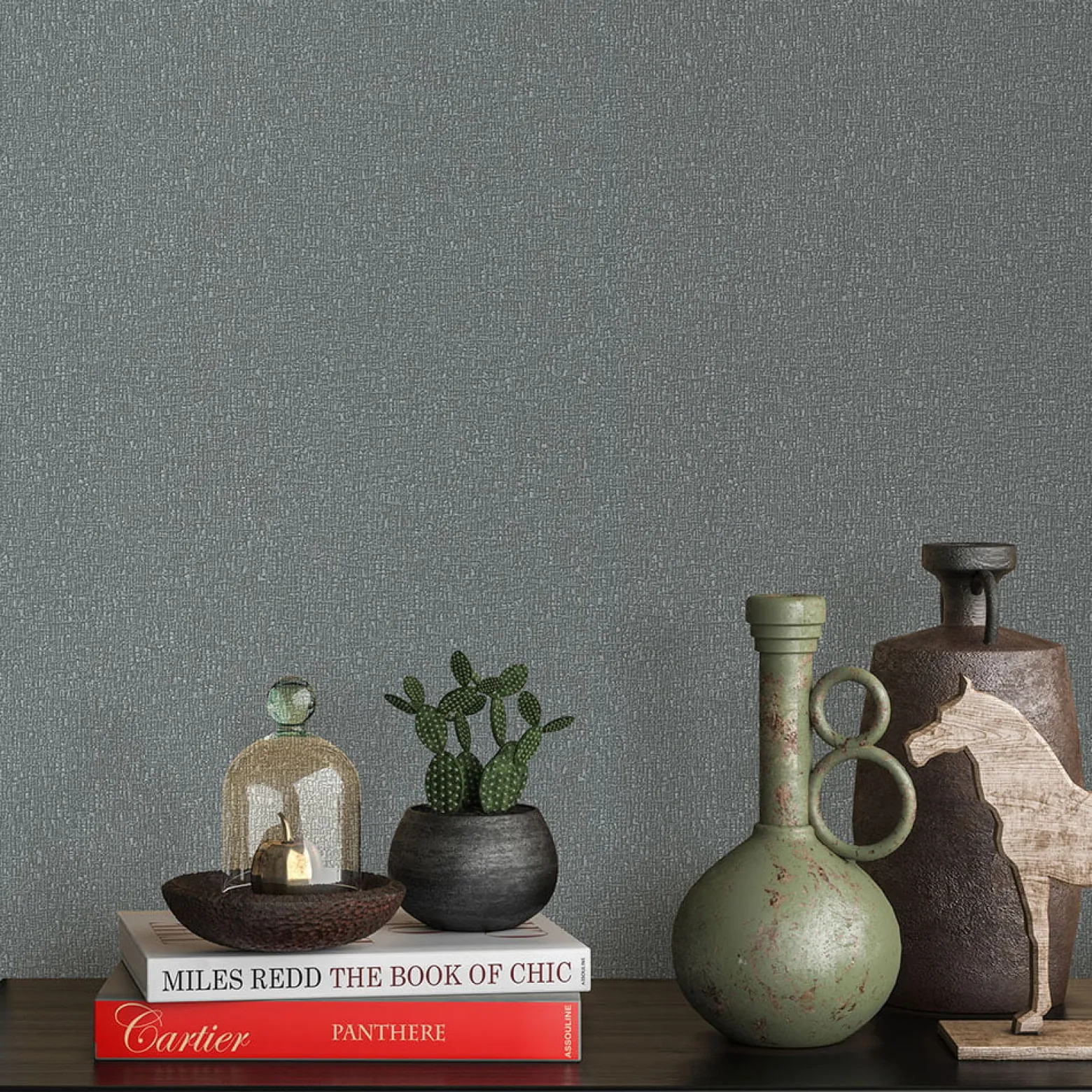 Vliestapete Struktur Grob Grau Silber Metallic 10341-47