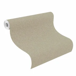 Vliestapete Strukturiert Uni gold 530285