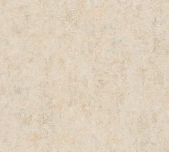 Vliestapete Strukturiert Uni Beige Creme Glanz 39036-1
