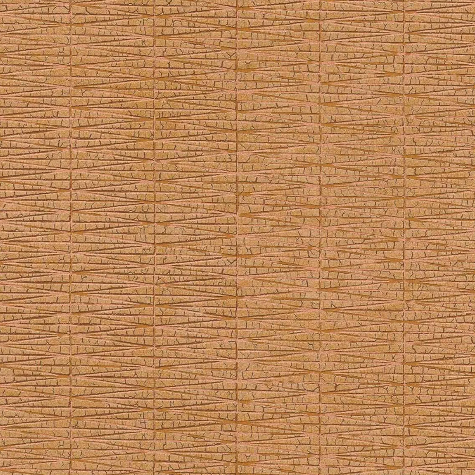 Vliestapete Struktur Linien Braun Kupfer Metallic 38597-5