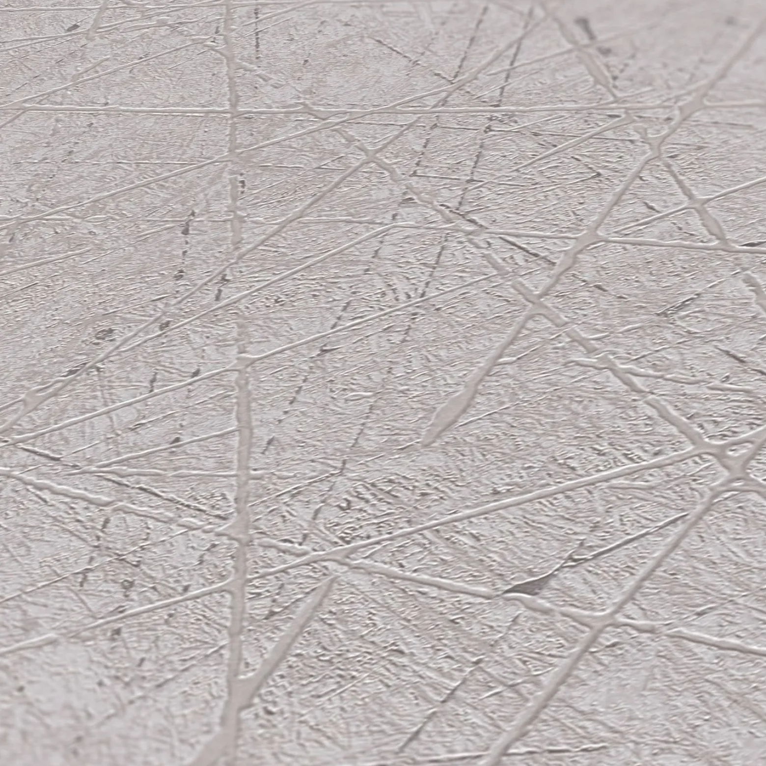 Vliestapete Struktur Linien Metallic Grau Silber 39177-2