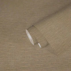 Vliestapete Struktur Linien Beige Gold Metallic 38597-1