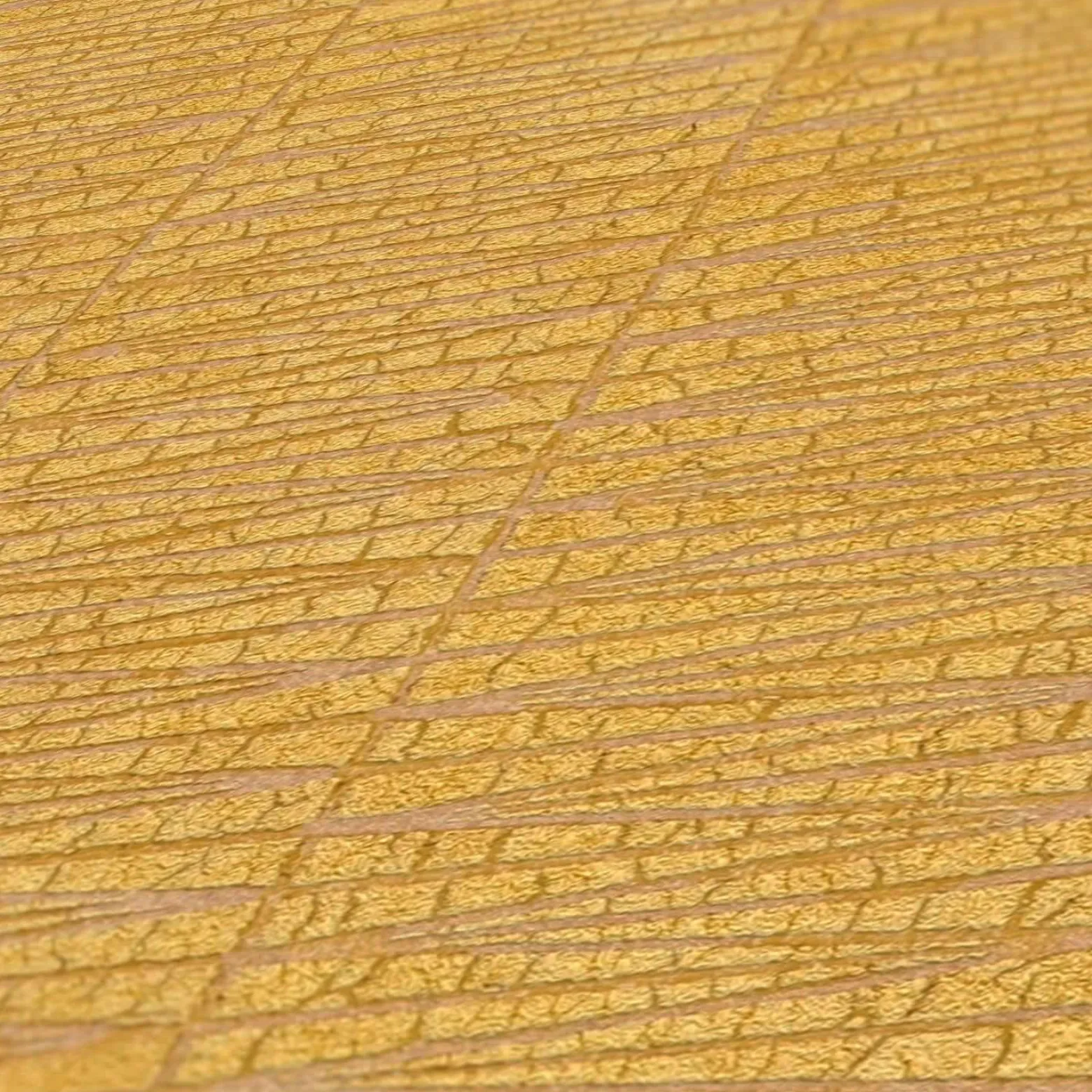Vliestapete Struktur Linien Gelb Kupfer Metallic 38597-4