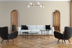 Vliestapete Struktur Meliert beige Glanz 37902-1