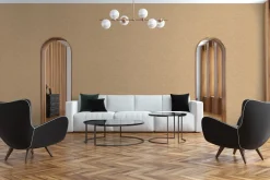 Vliestapete Struktur Meliert gold Glanz 37902-5