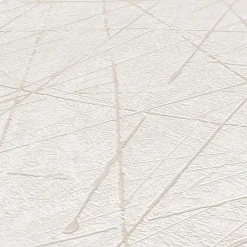 Vliestapete Struktur Metallic Weiß Perlmutt 39177-1