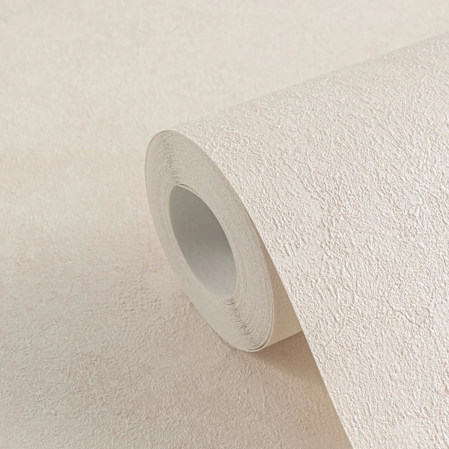 Vliestapete Struktur Putzoptik Creme Glanz 36924-7