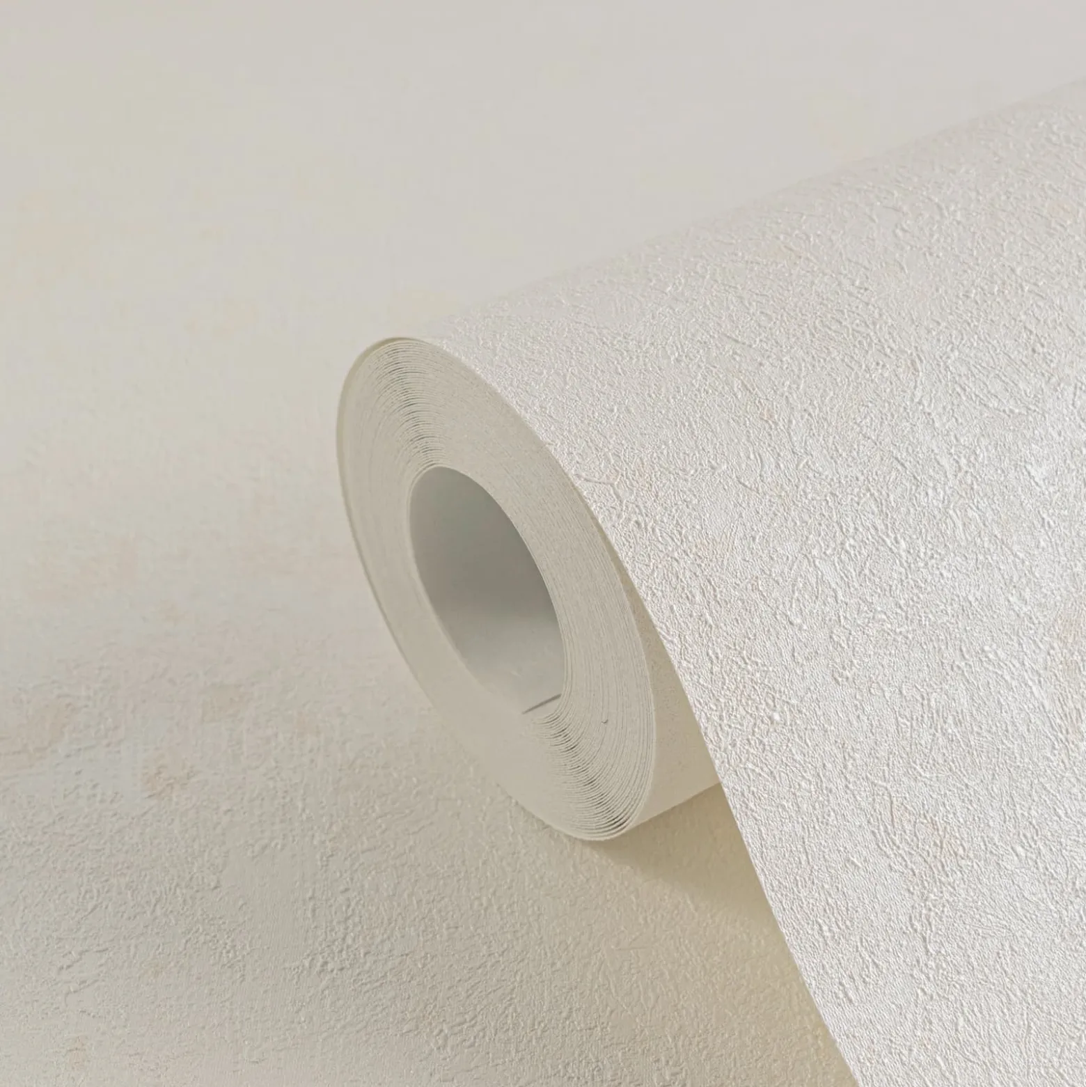 Vliestapete Struktur Putzoptik Creme Beige Glanz 36924-8