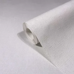 Vliestapete Struktur Putz Optik Weiß Creme 82392