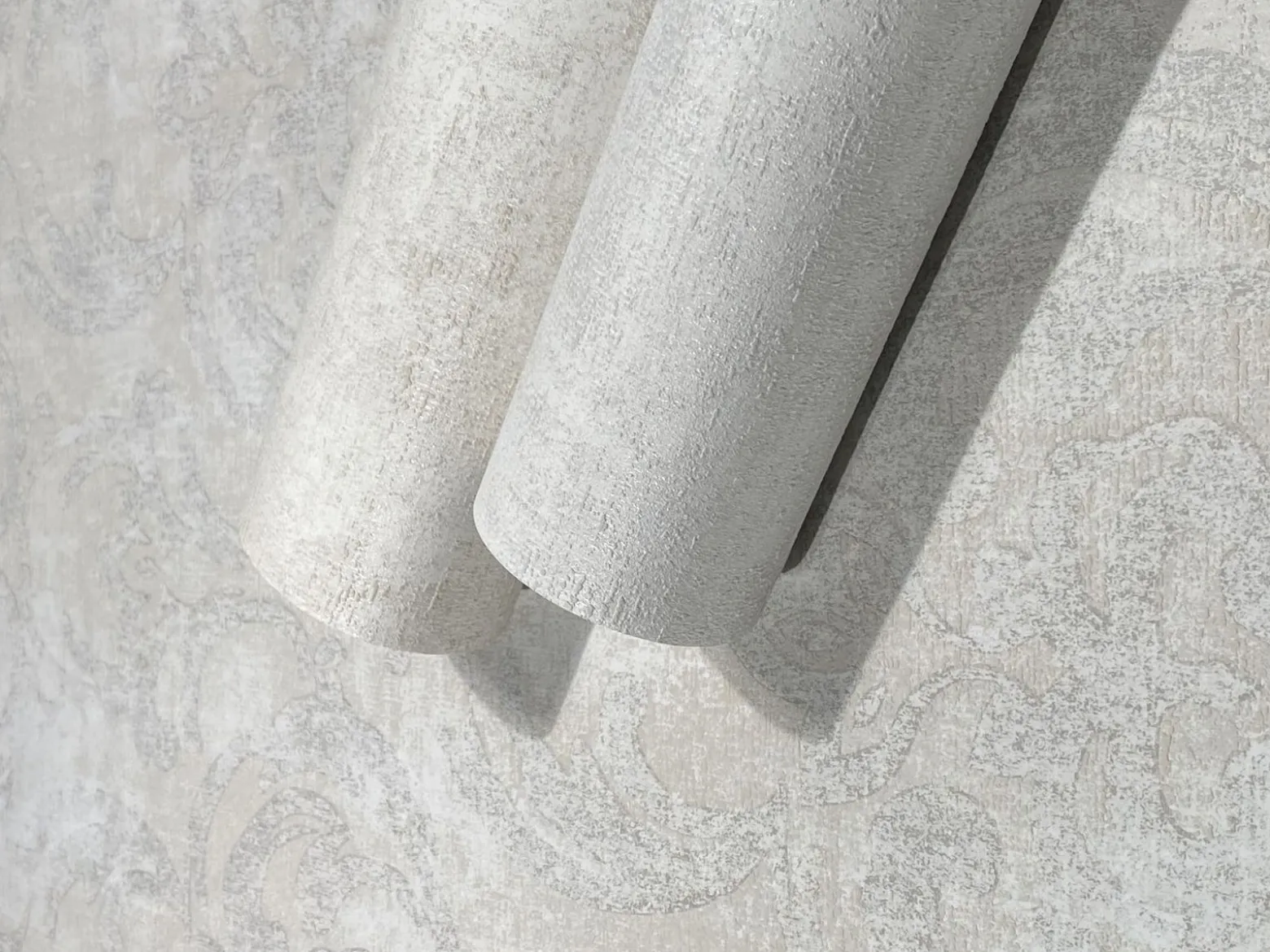 Vliestapete Struktur Putz Optik Beige Creme 82389