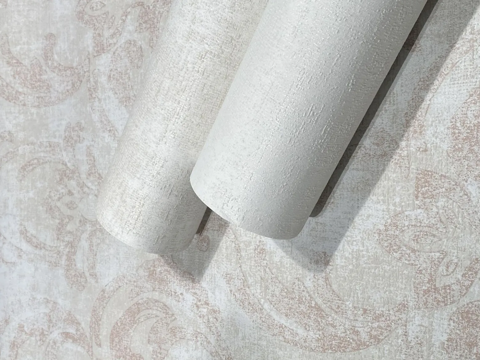 Vliestapete Struktur Putz Optik Beige Creme 82389