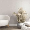 Vliestapete Struktur Textiloptik Uni Grau Creme 33388