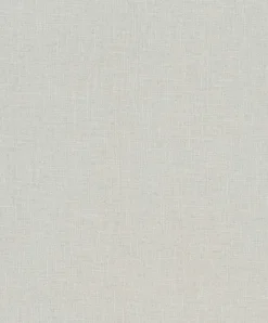 Vliestapete Struktur Textiloptik Uni Grau Creme 33388