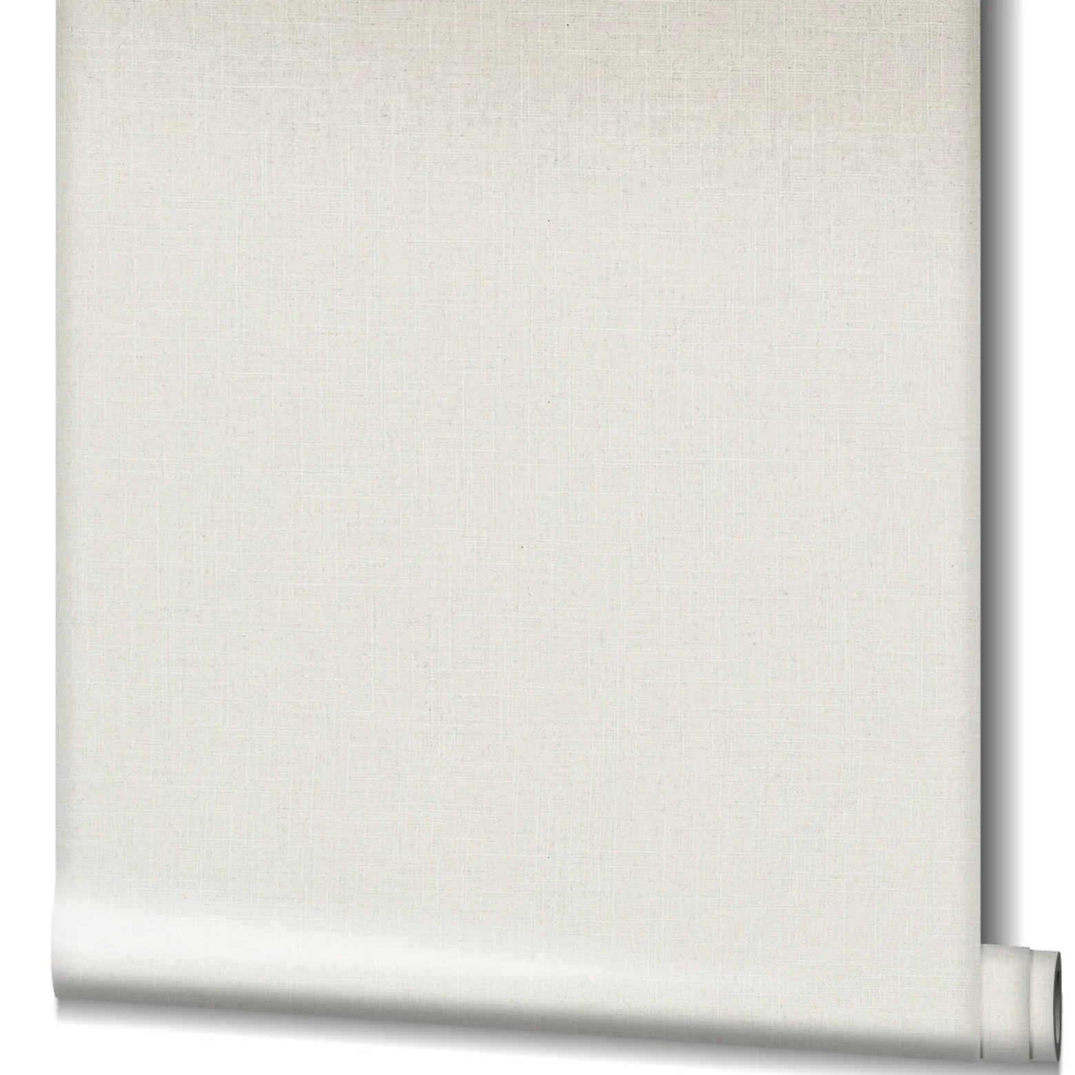 Vliestapete Struktur Textiloptik Uni Creme Weiß 33389