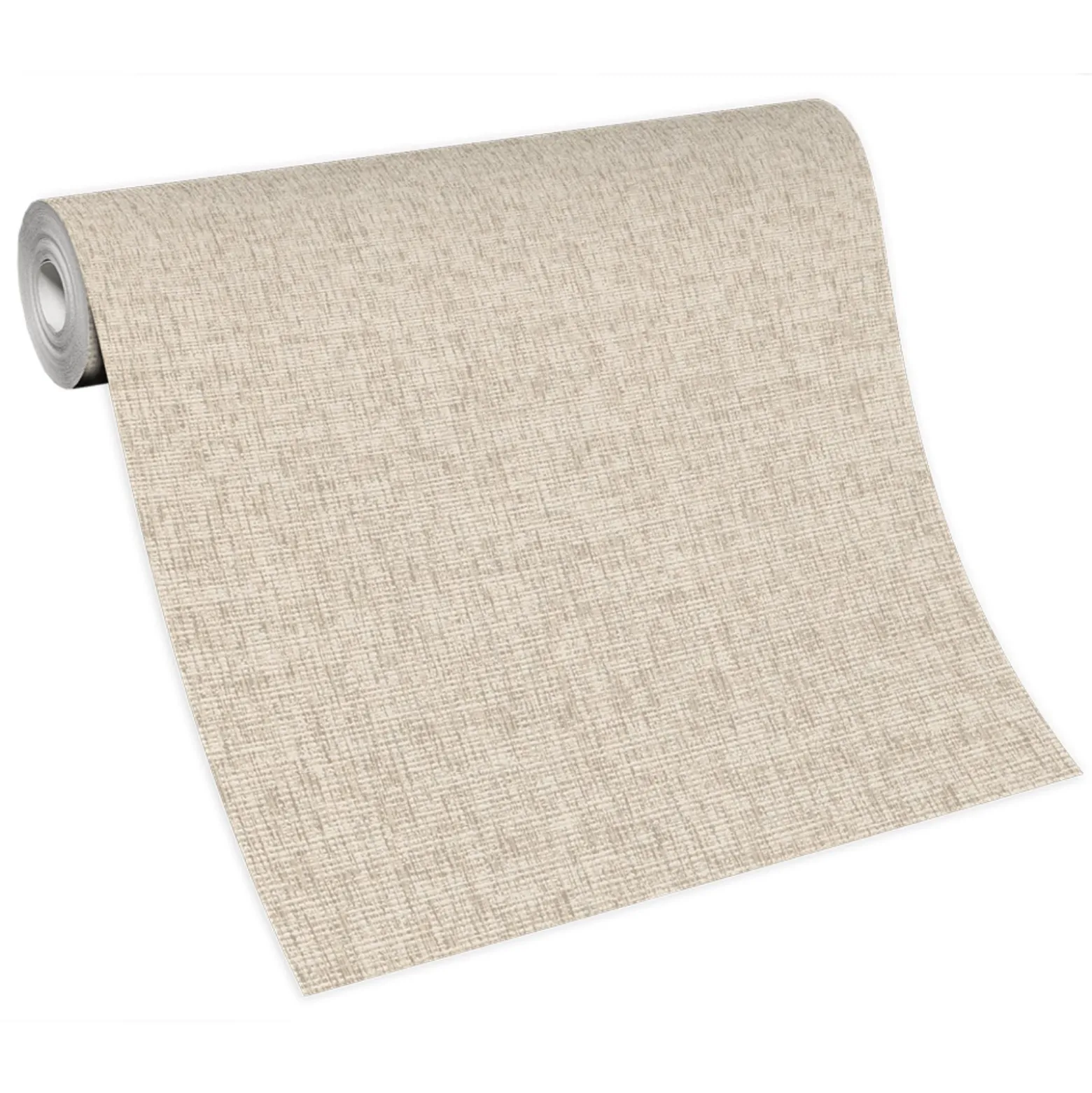 Vliestapete Struktur Uni Beige Silber Metallic 10285-38