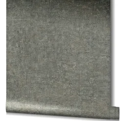 Vliestapete Struktur Uni Patina Metallic anthrazit 32828