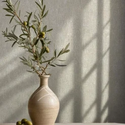 Vliestapete Struktur Uni Used-Look Beige Grau 35550