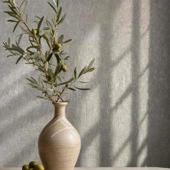 Vliestapete Struktur Uni Used-Look Grau Beige 35525
