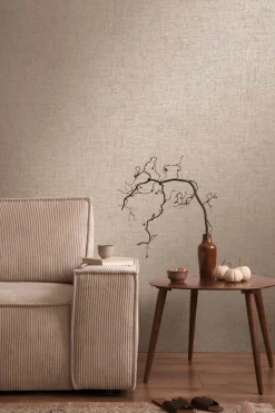 Vliestapete Struktur Used-Look Beige Metallic 39564-3