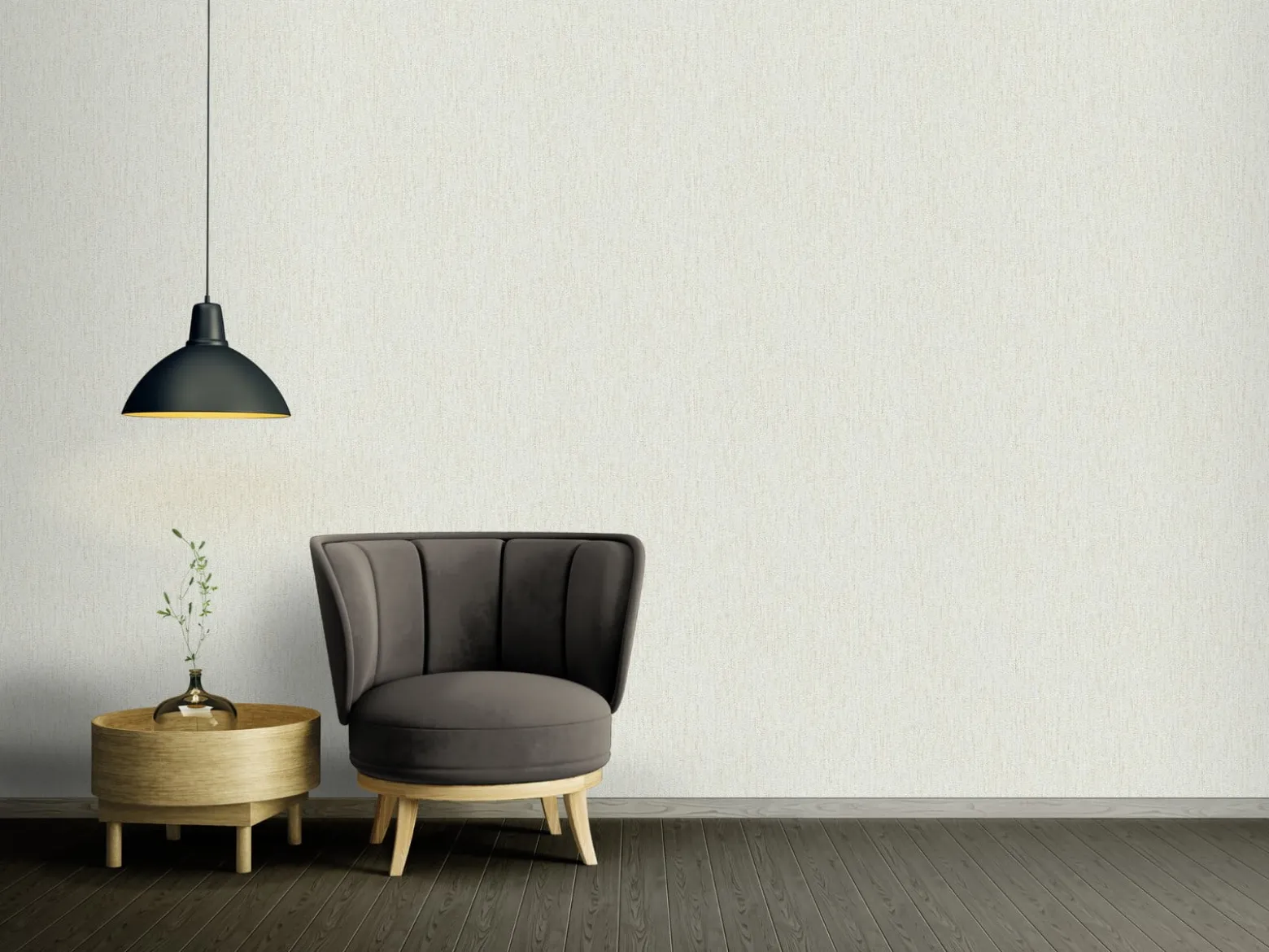 Vliestapete Struktur Weiß Gold Metallic 39026-5